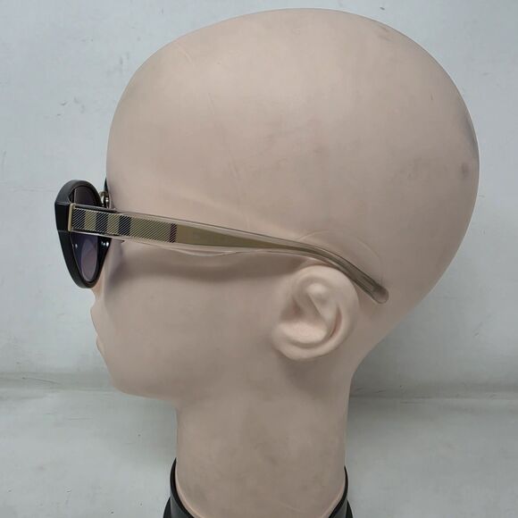 BURBERRY Sunglasses BE-4249 30018G Black Gold Plaid Frame Gray Gradient Lenses main image 15